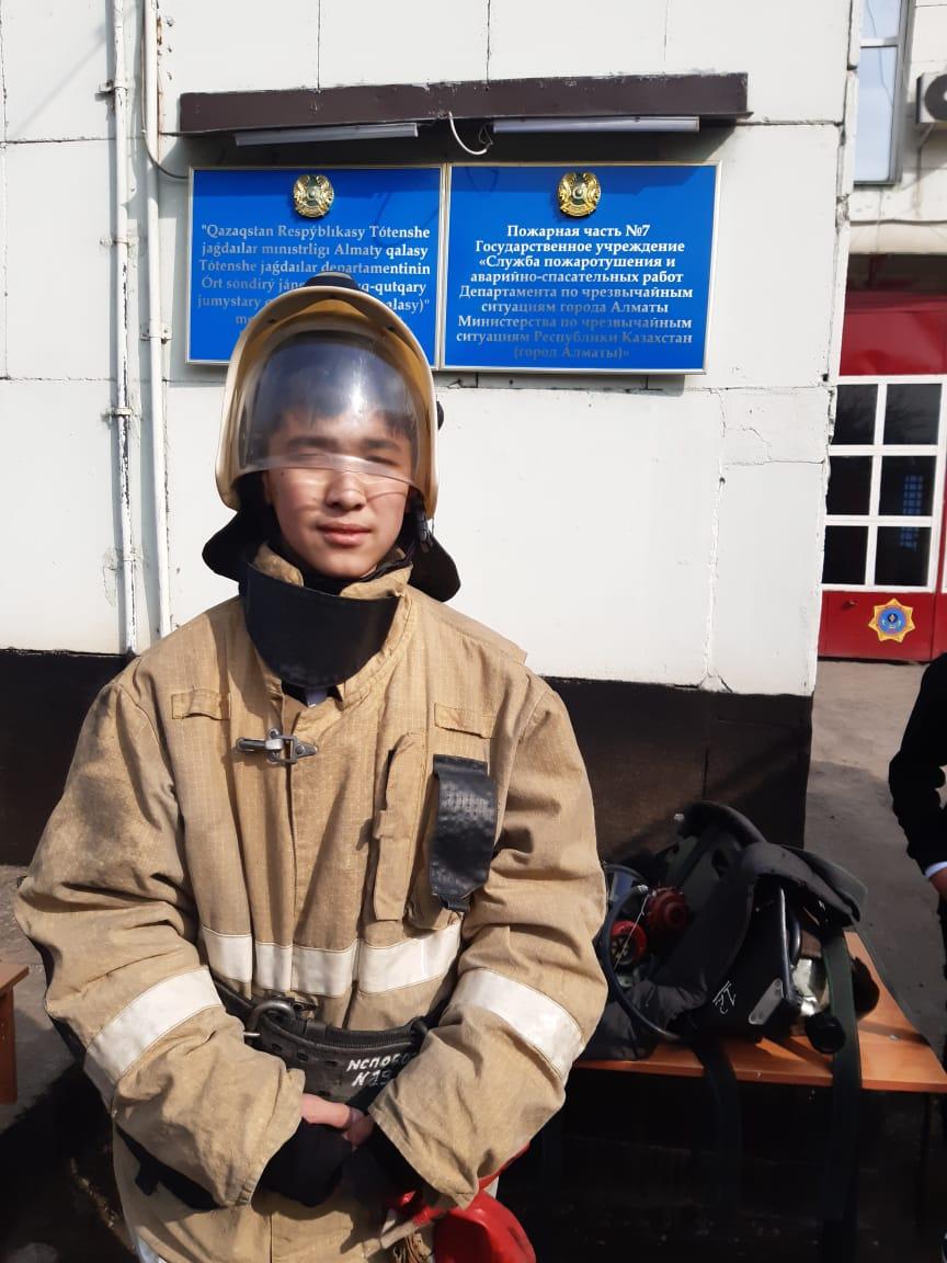 "Ашық есік" жобасы аясында №7өрт сөндіру бөлімінде мектеп оқушыларымен кездесу өтті.