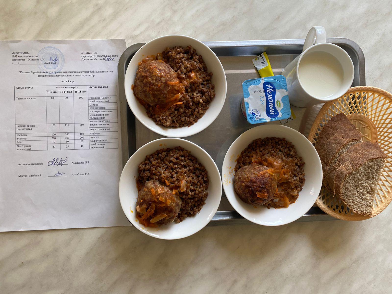04.04.2022ж күнгі  бақылаудағы ас мәзірі