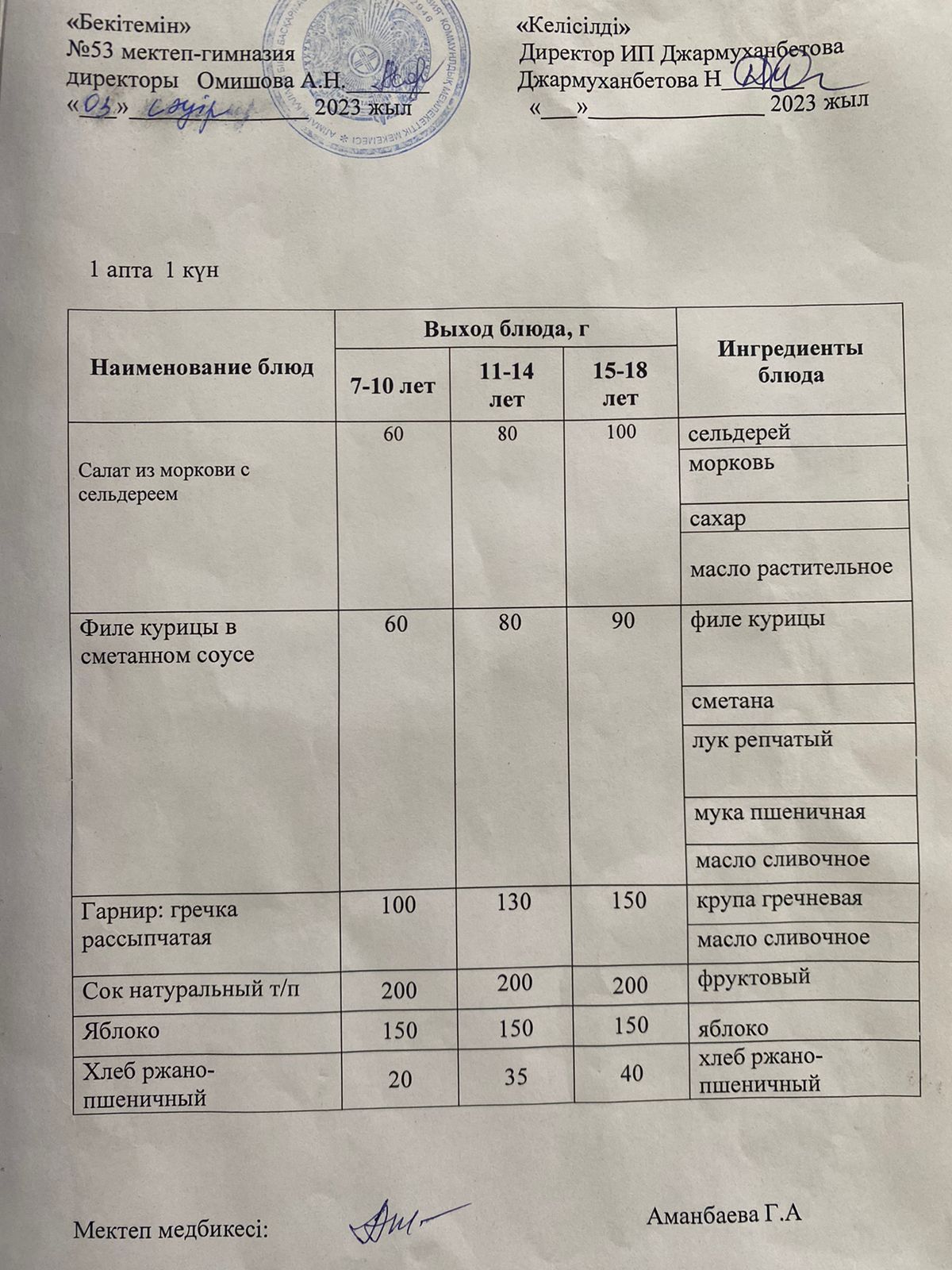 Ыстық тамақ