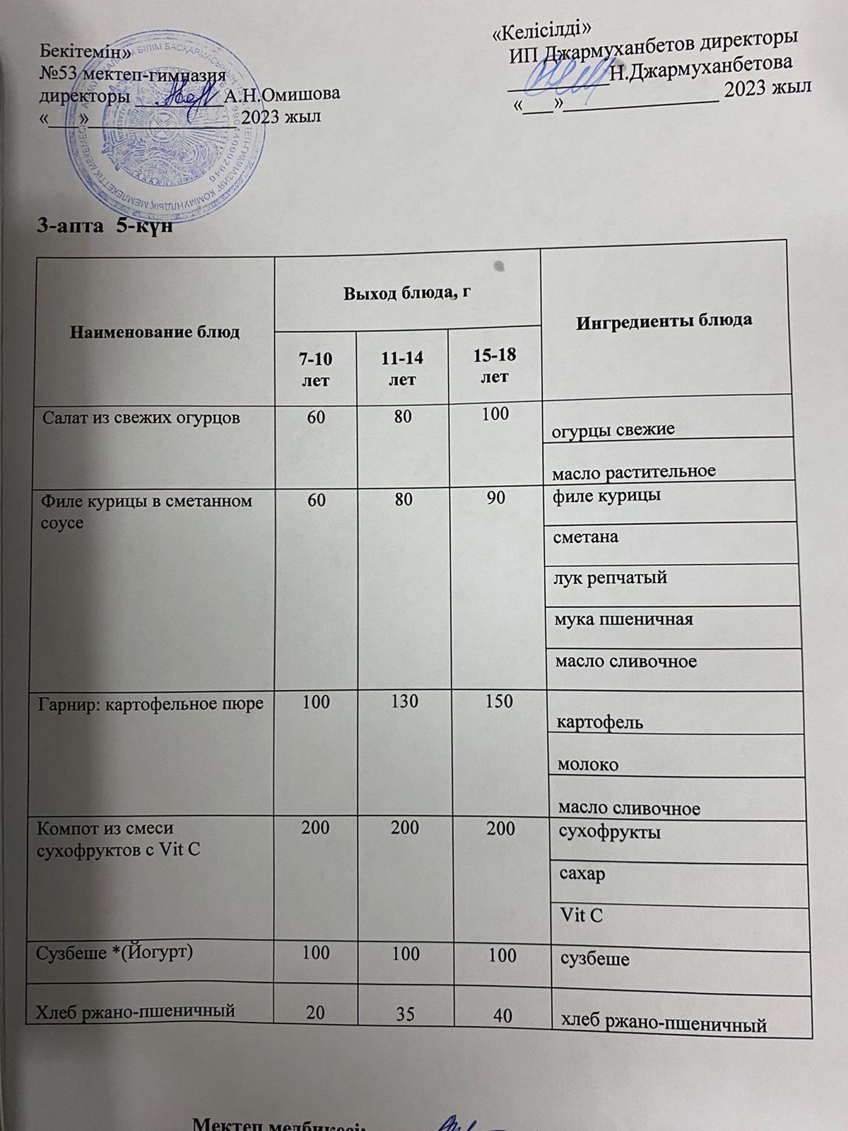 Ыстық тамақ